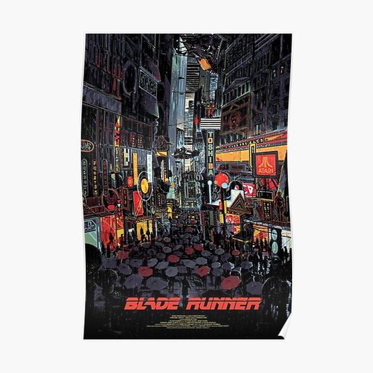 Blade Runner Poster Premium Matte Vertical Poster
