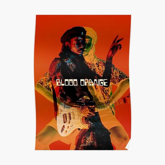 Discover BLOOD ORANGE Poster Premium Matte Vertical Poster
