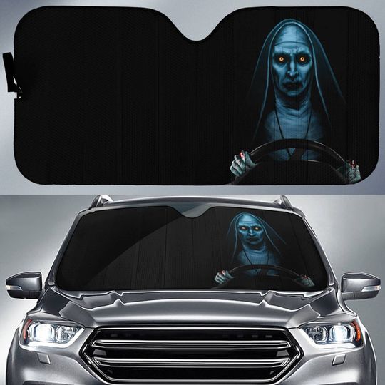 The Nun Movies Car Sun Shade Valak The Nun Demon Nun Car Sun Shade