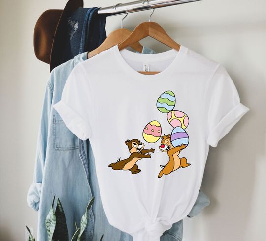 Chip And Dale Easter Shirt, Disney Easter Shirt, Disney Chip And Dale Easter Shirt