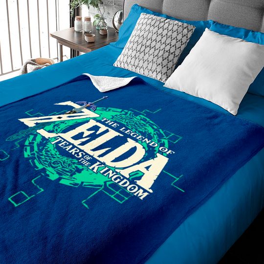 Legend of Zelda Twilight Tears of the Kingdom Baby Blankets