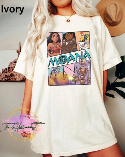 Moana Shirt, Vintage Disney Shirt