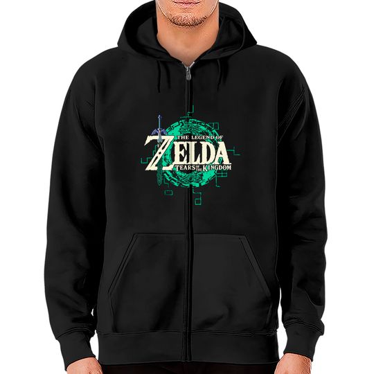 Legend of Zelda Twilight Tears of the Kingdom Zip Hoodies