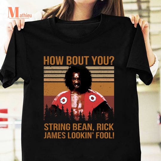 Shonuff How Bout You String Bean Vintage T-Shirt, Sho Nuff Shirt