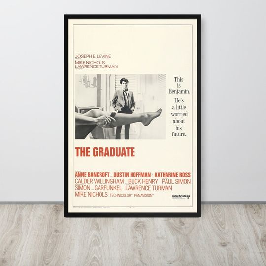 The Graduate (1967) Vintage Movie Poster