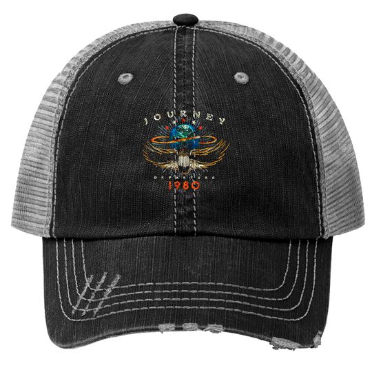 Journey Rock band Trucker Hats, Journey Departures Album Tour 1980 Trucker Hats