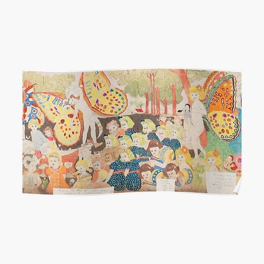 Discover Magic Butterfly Premium Matte Vertical Poster