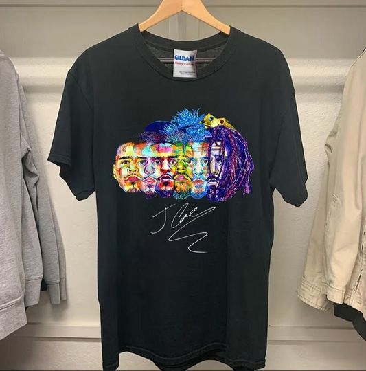 Evolution of J. Cole, Vintage J, Cole, Kanye West Tee Gift For Fan