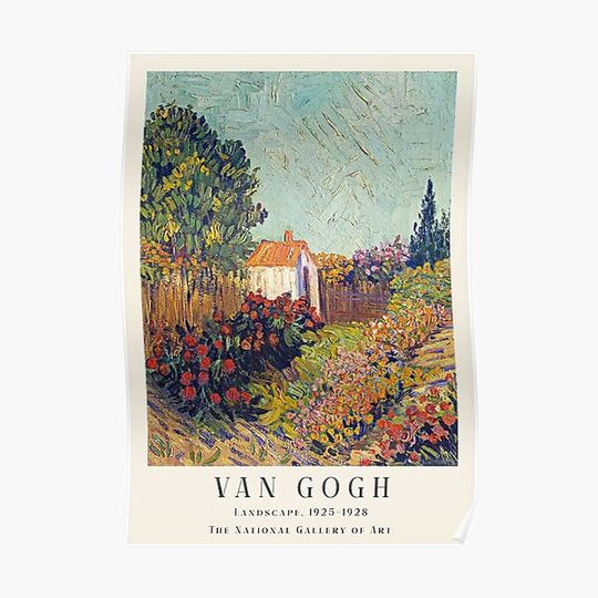 Discover van gogh museum exhibition Premium Matte Vertical Poster
