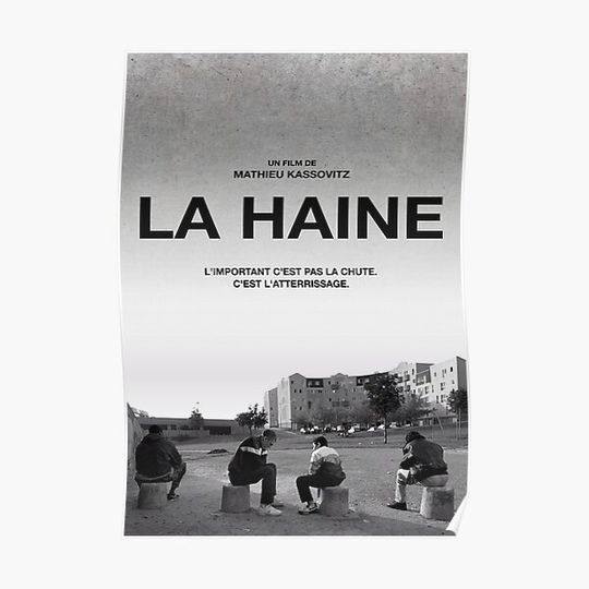 Discover La Haine Poster Film Movie Premium Matte Vertical Poster