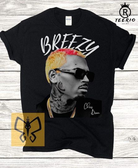 Discover Chris Brown Under The Influence Tour Cotton Tee, Chris Brown Breezy Shirt