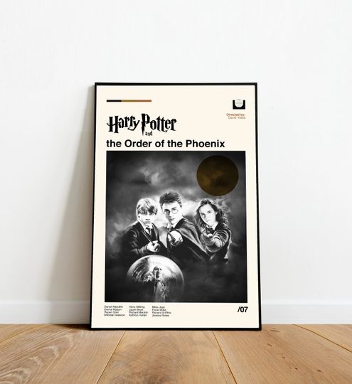 Harry Potter Movie Vintage Poster
