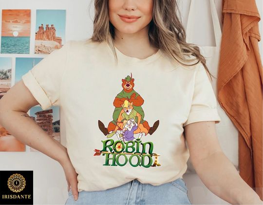 Disney Robin Hood Comfort Colors Shirt, Robin Hood Shirt