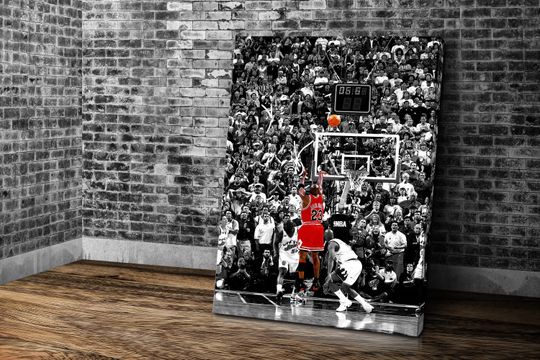 Discover Michael Jordan Last Shot Poster