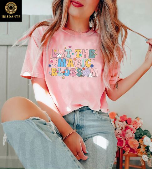 Epcot Flower and Garden Shirt, Disney Epcot