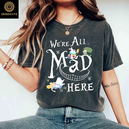 Alice in Wonderland Shirt, Disney ALice in Wonderland