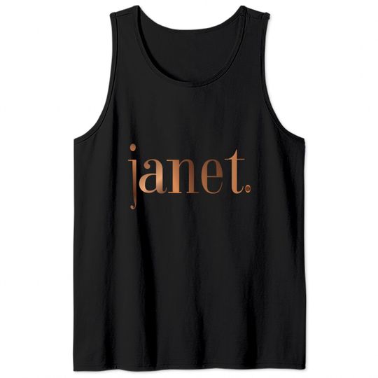 Janet Jackson / Janet Jackson Tank Tops / Janet / Janet Jackson Tank Tops