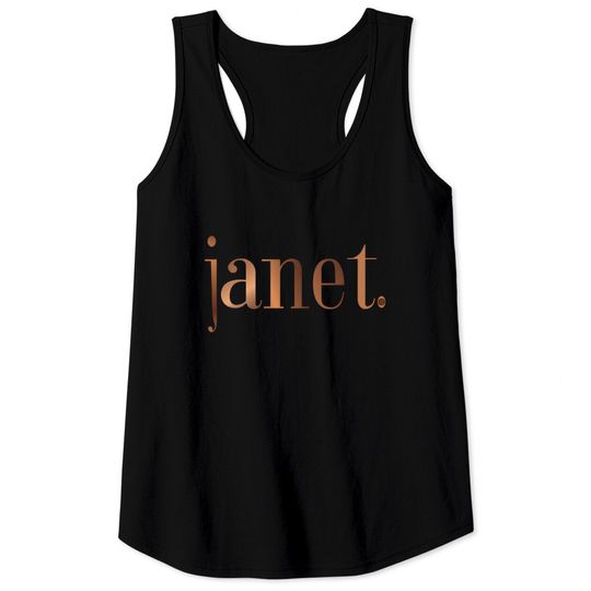 Janet Jackson / Janet Jackson Tank Tops / Janet / Janet Jackson Tank Tops