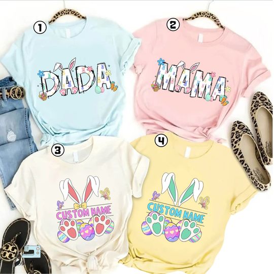 Custom Easter Shirt, Personalized Disney Easter Shirt, Cute Shirt, Easter Shirt