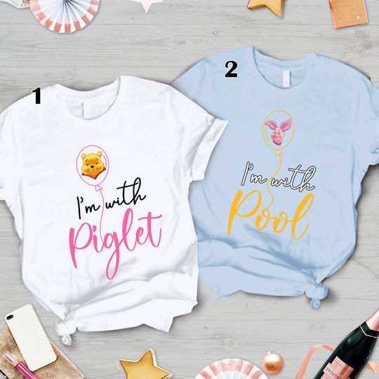 Winnie the Pooh Shirt, Disney Young Shirt, Pooh and Piglet Shirt