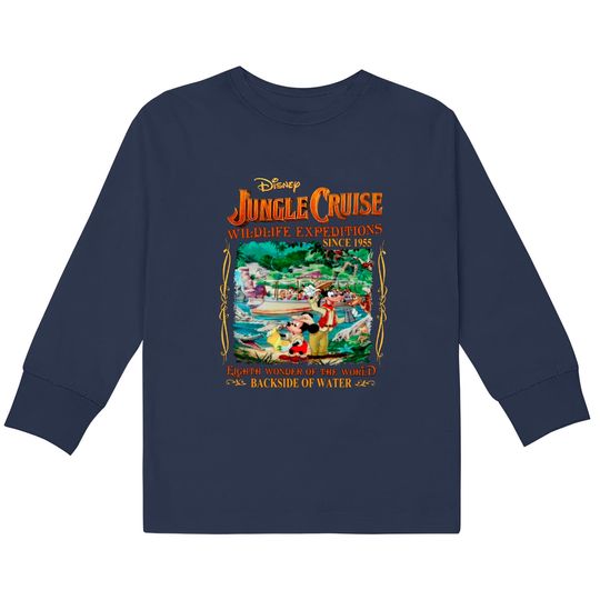 Jungle Cruise Kids Long Sleeve Kids Long Sleeve T-Kids Long Sleeve T-Shirts, Jungle Mickey Mouse Kids Long Sleeve Kids Long Sleeve T-Kids Long Sleeve T-Shirts, Walt Disneyworld Trip Kids Long Sleeve Kids Long Sleeve T-Kids Long Sleeve T-Shirts