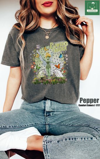 Disney Epcot Tinkerbell Topiary Shirt, Epcot International Flower and Garden