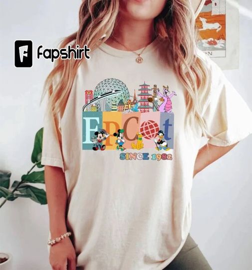 Disney Epcot Since 1982 Shirt, Disney Trip Family Shirt, Disney Aesthetic Shirt