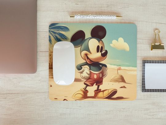 Mickey Mouse On The Beach, Disney Cruise