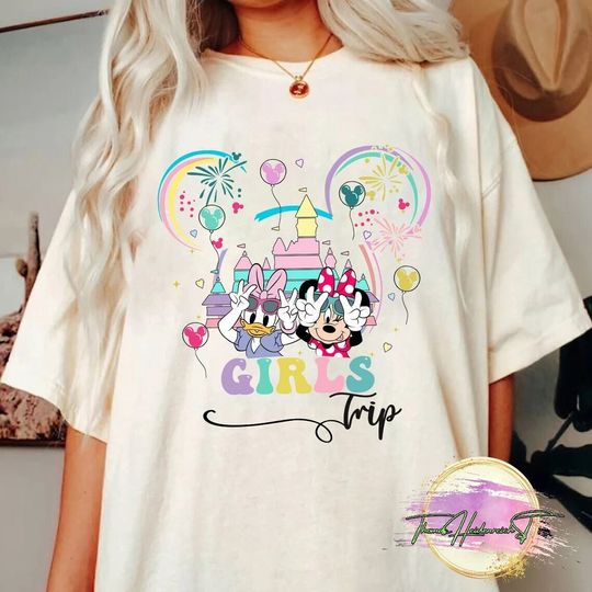 Disney Shirt, Minnie And Daisy Shirt, Disney Girls Trip Shirt