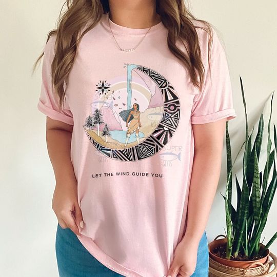 Disney Pocahontas Let The Wind Guide You T-Shirt