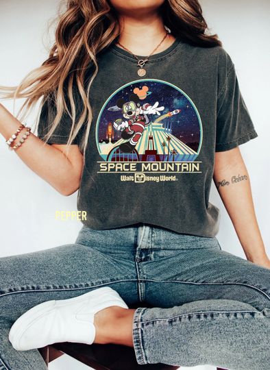 Disney Space Astronauts Shirt, 90's Space Mountain Shirt