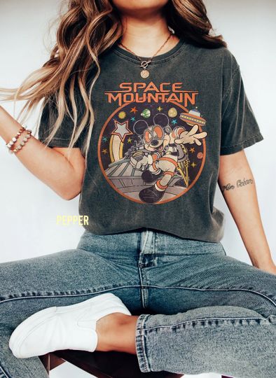 Disney Space Astronauts Shirt, 90's Space Mountain Shirt, Tomorrowland Tee