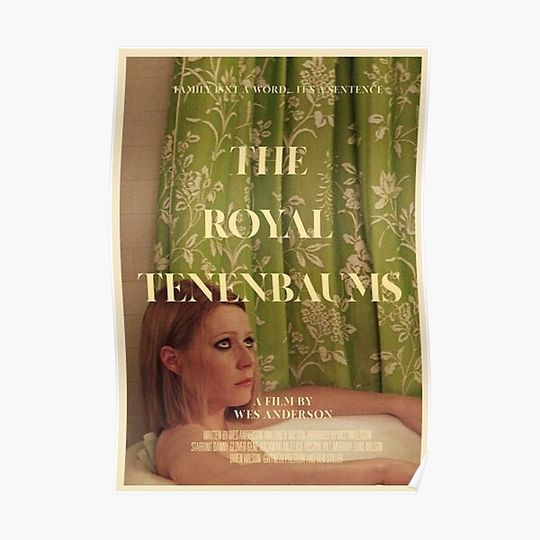 Discover the royal tenenbaums Premium Matte Vertical Poster