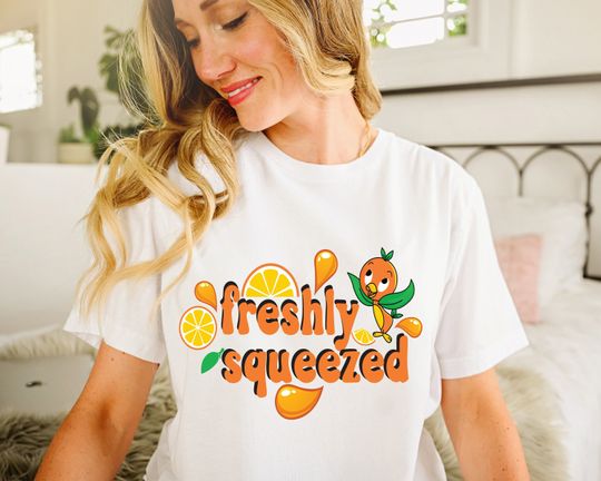 Discover Orange Bird Shirt - Freshly Squeezed - Epcot Shirt - Orange Bird Park Shirt - Disney Shirt - Orange Bird Florida Shirt
