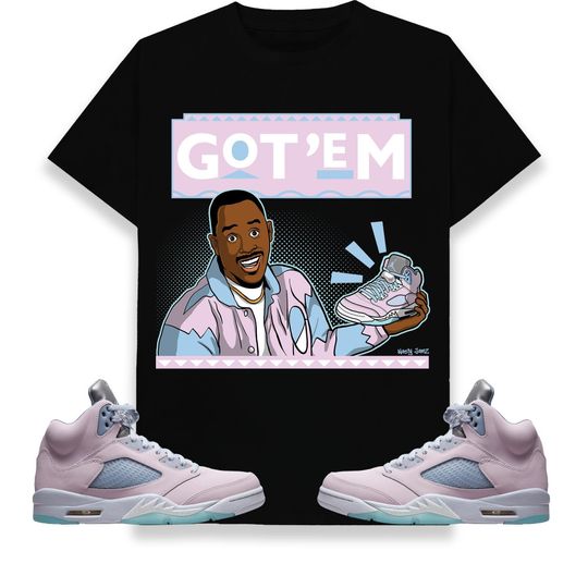Got Em 90s TV Style Unisex Shirt Match Jordan 5 Retro Easter