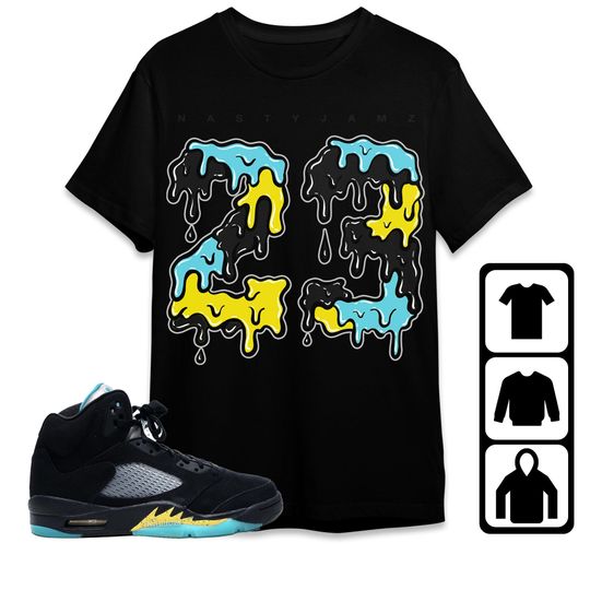 Jordan 5 Aqua Unisex T-Shirt, 23 Drippin, Shirt To Match Sneaker