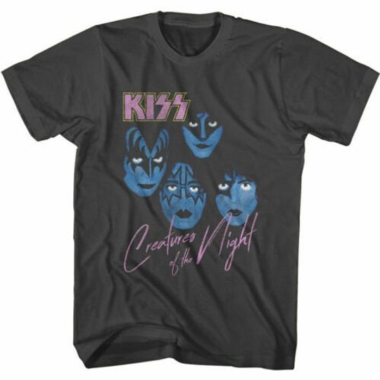KISS Band T-Shirt, Kiss Creatures of The Night T-Shirt, Kiss Band Merch, Kiss Rock Concert Tour T Shirt, Kiss Band Tee, Kiss Band For Fans
