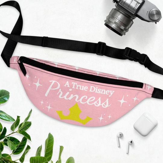 True Disney Princess Fanny Pack- Light Pink