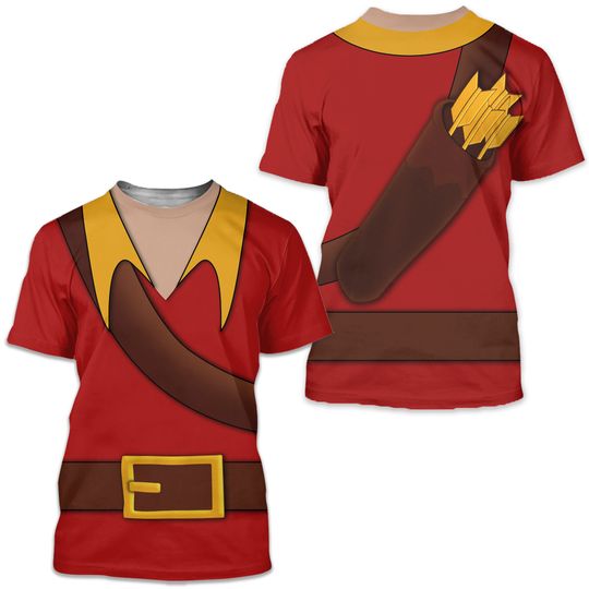 3D Shirt inspired by Gaston from Beauty and the Beast Disney