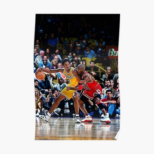 Discover Bryant And Jordan Premium Matte Vertical Poster