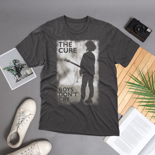 Discover The Cure tshirt - The Cure Boys Dont Cry album shirt