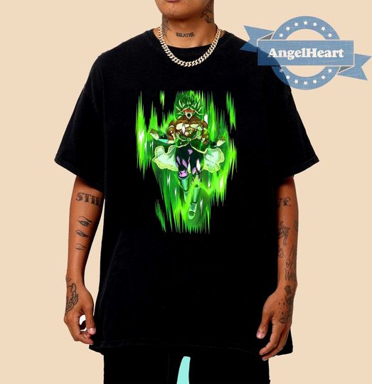 Broly Vintage DBZ T-Shirt, Broly Super Saiyan Shirt
