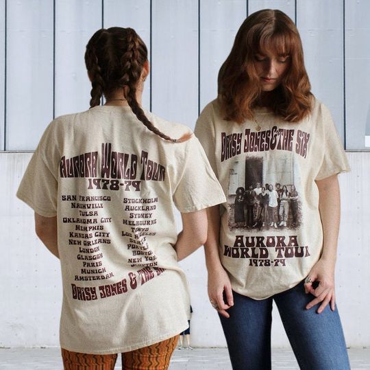 Vintage Daisy Jones And The Six Shirts,  Unisex Concert Hoodie, Daisy Jones And Billy Dunne Hoodie Shirt