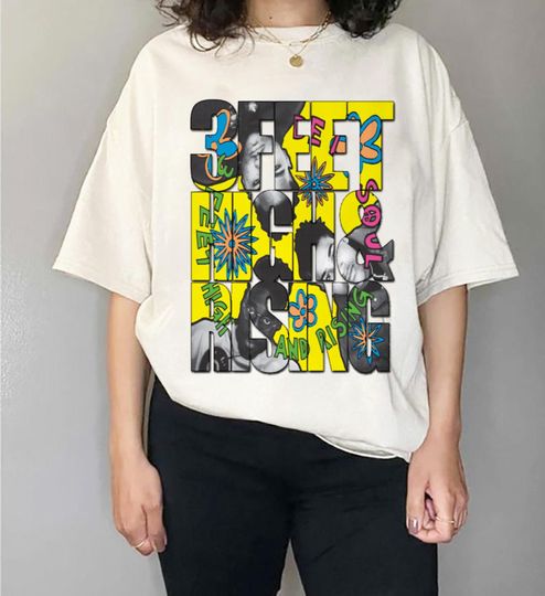 Vintage 80s De La Soul 3 Feet High and Rising T-Shirt, De La Soul T-Shirt , Vintage De La Soul T-Shirt