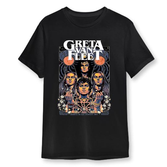 Greta Van Fleet 2023 Rock Band Tshirt