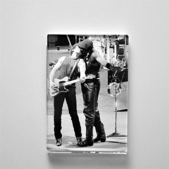 Bruce Springsteen and Clarence Clemons The Kiss Poster