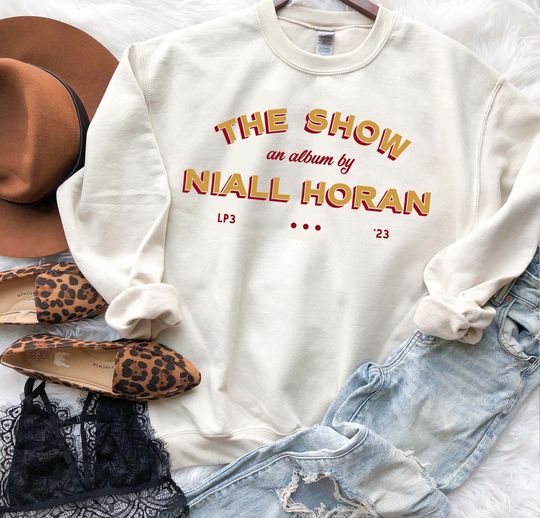 Niall Horan Sweatshirt, The Show Album Shirt, Retro Style, The Show Sweatshirt
