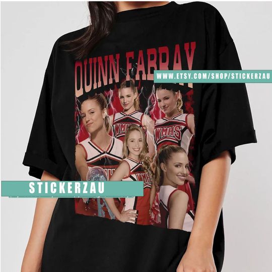 Discover Quinn Fabray Shirt Vintage 90's Santana Lopez