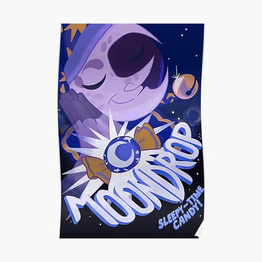 MOONDROP FNAF Security Breach In Game Poster Premium Matte Vertical Poster
