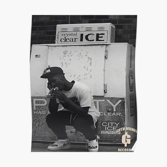 Discover Black Kray Sickboyrari Ice Cream and Mac 10s Premium Matte Vertical Poster